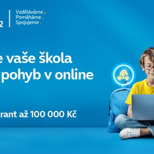 Získejte pro základní školu 100 000 Kč snadno a rychle: Nadace O2 spustila grant na výuku digitální gramotnosti